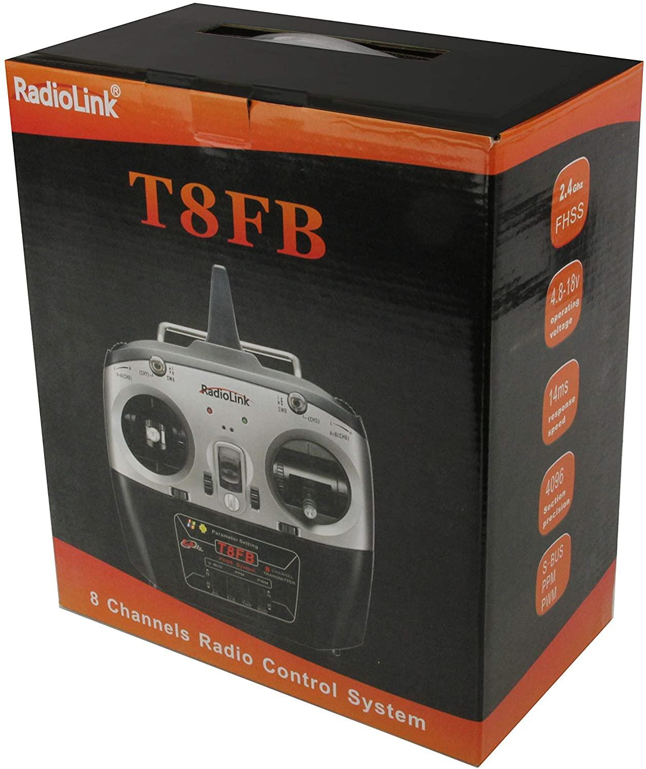 RadioLink Digital 2.4GHz T8FB 8 Channel Transmitter with