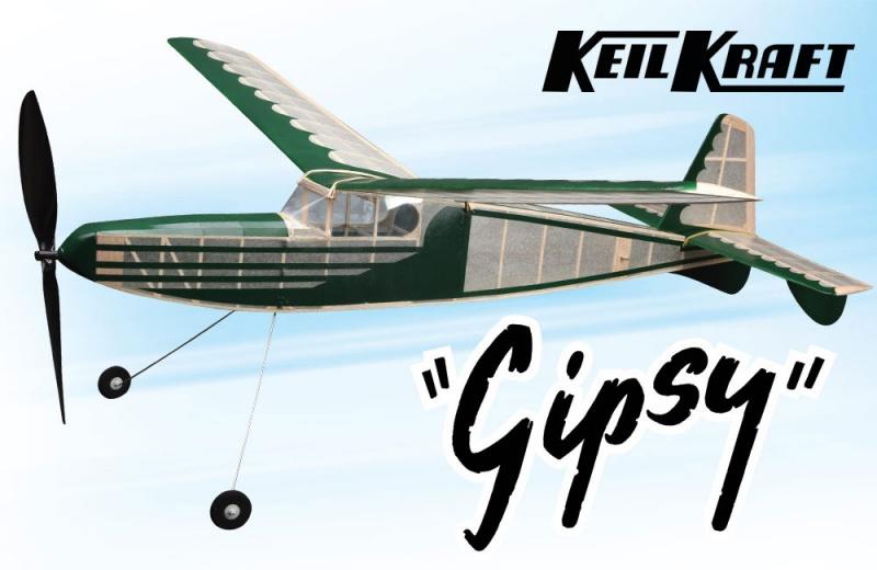 Keil Kraft Gipsy - 40'' Balsa Kit