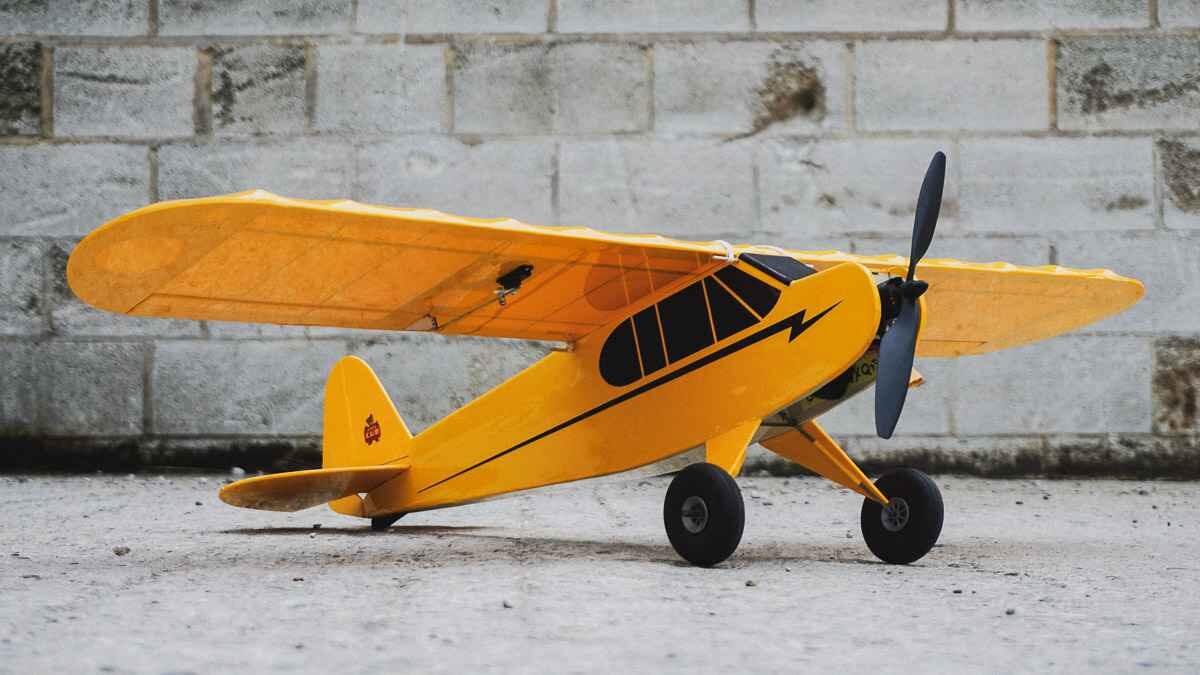 Balsa Basics Super Cub | 42'' 4-Ch RC Kit