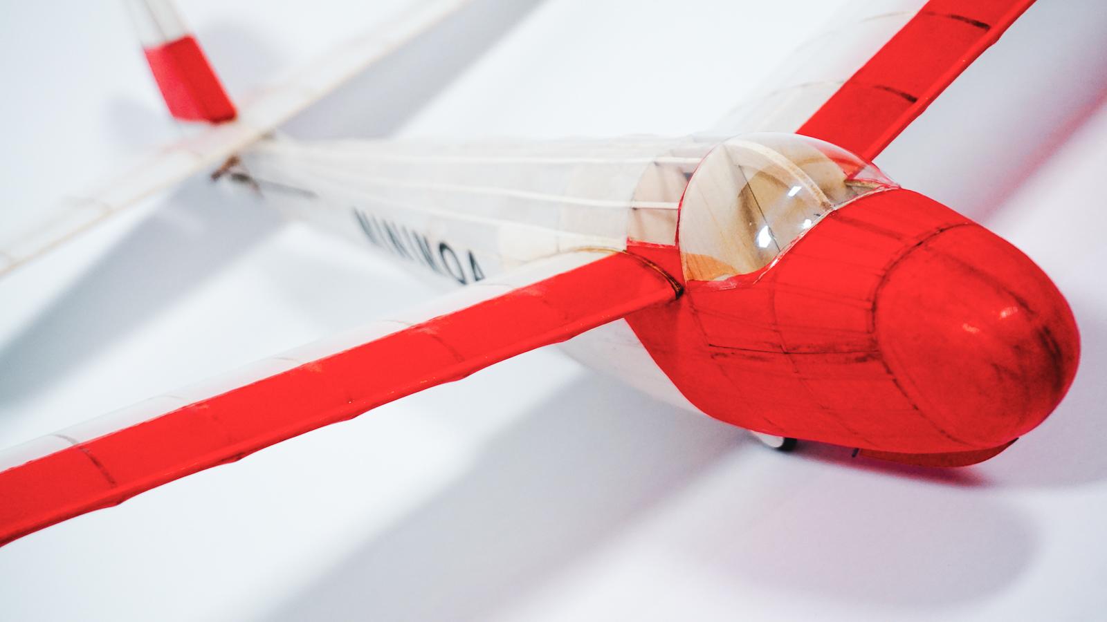 Minimoa 50" Wingspan R/C Balsa Glider Kit