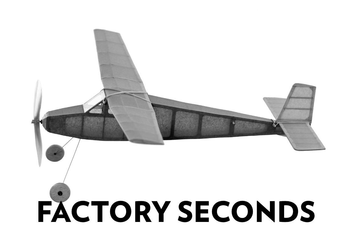 Factory Seconds Sparrowhawk Sports Flier Balsa Kit