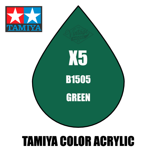 Tamiya Mini X-05 Gloss Green 10ml Acrylic Paint