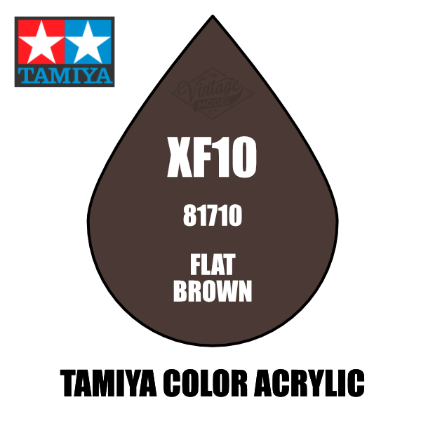 Tamiya Mini XF-10 Flat Brown10ml Acrylic Paint