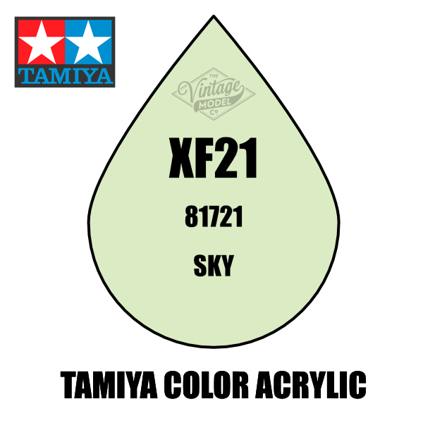 Tamiya Mini XF-21 Flat Sky 10ml Acrylic Paint
