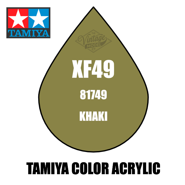 Tamiya Mini XF-49 Flat Khaki 10ml Acrylic Paint